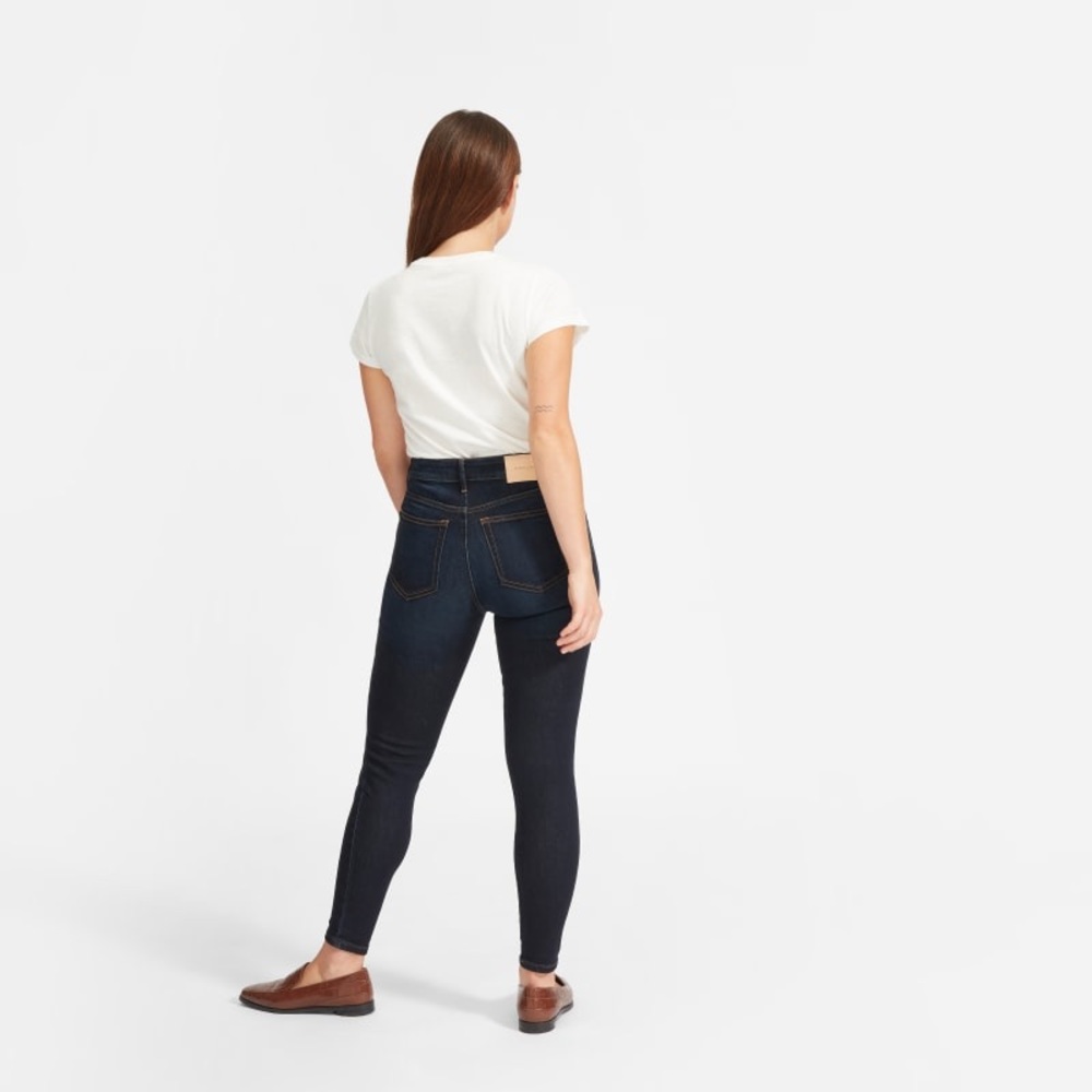 Everlane Curvy High Rise Skinny Jean- crop